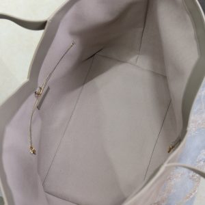 Y Tote Bag Gray Suede