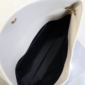 Cassandre XXL Bag 35cm White Lambskin Light GHW