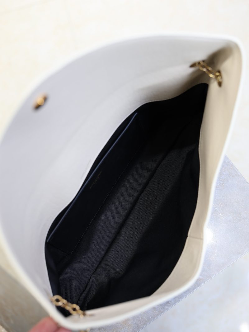 Cassandre XXL Bag 35cm White Lambskin Light GHW