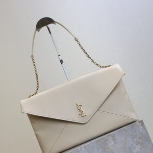 Cassandre XXL Bag 35cm White Lambskin Light GHW