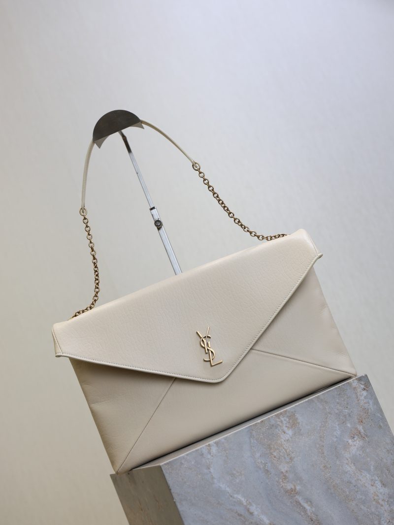 Cassandre XXL Bag 35cm White Lambskin Light GHW