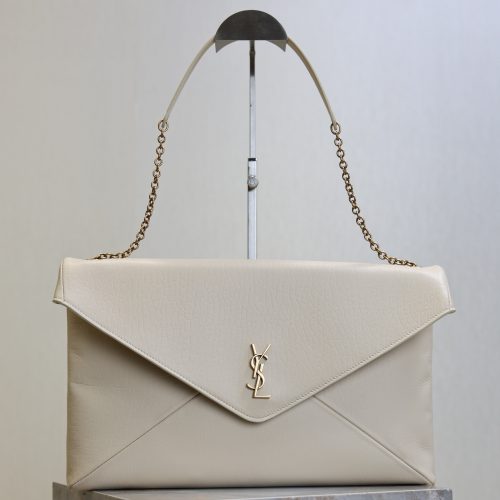 Cassandre XXL Bag 35cm White Lambskin Light GHW