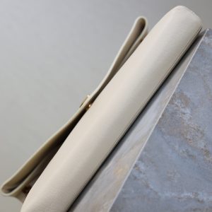 Cassandre XXL Bag 35cm White Lambskin Light GHW