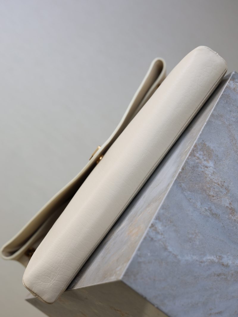 Cassandre XXL Bag 35cm White Lambskin Light GHW