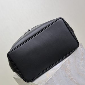 YSL Tag Hobo 31cm Black Cowhide