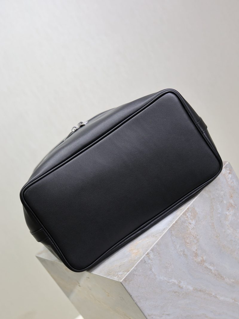 YSL Tag Hobo 31cm Black Cowhide