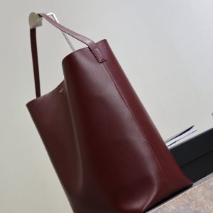 YSL Bold Hobo 37cm Burgundy Cowhide
