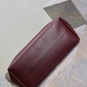 YSL Bold Hobo 37cm Burgundy Cowhide