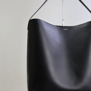 YSL Bold Hobo 37cm Black Cowhide