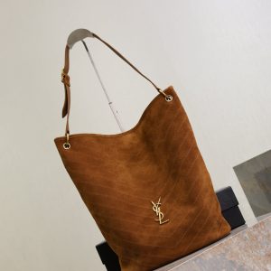 YSl Niki Supple Brown Suede