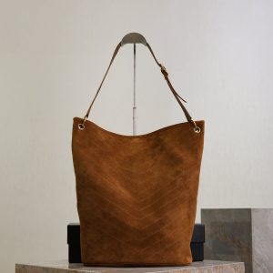 YSl Niki Supple Brown Suede