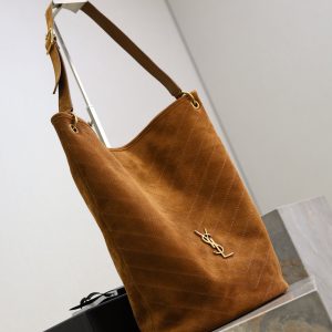 YSl Niki Supple Brown Suede