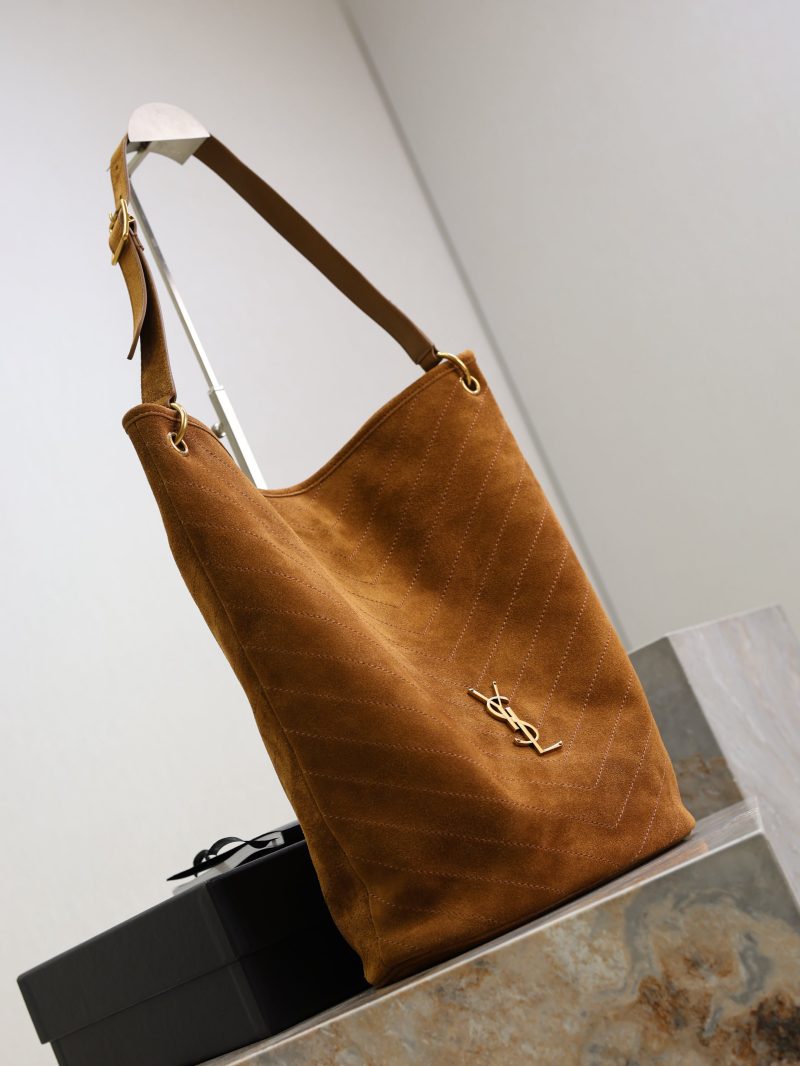 YSl Niki Supple Brown Suede