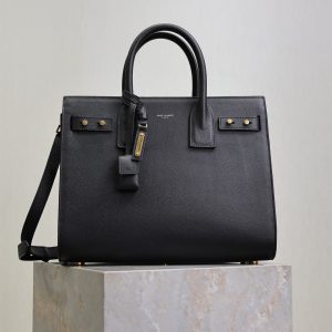 Sac De Jour Nano 32cm Black Cowhide GHW