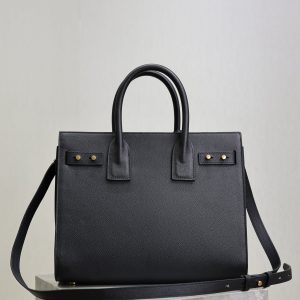 Sac De Jour Nano 32cm Black Cowhide GHW