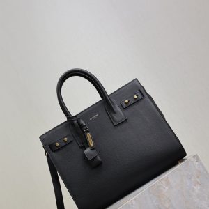 Sac De Jour Nano 32cm Black Cowhide GHW