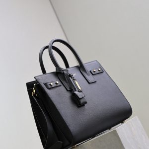 Sac De Jour Nano 32cm Black Cowhide GHW