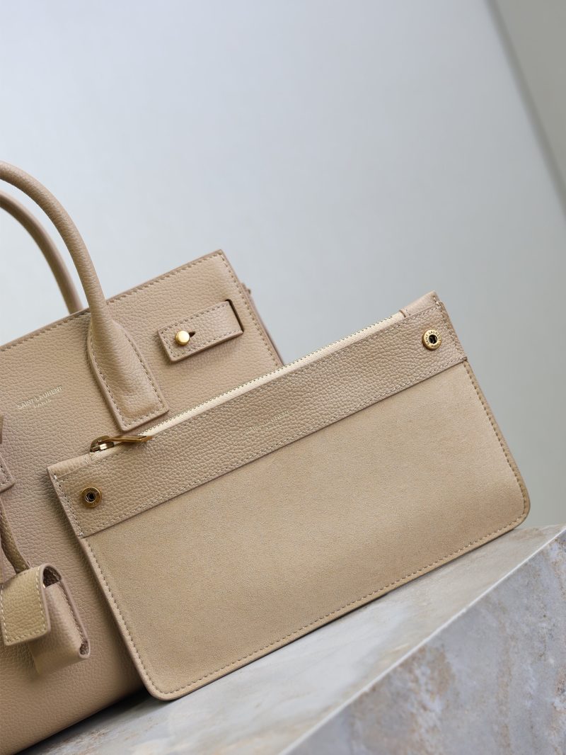 Sac De Jour Nano 26cm Beige Grain Cowhide GHW