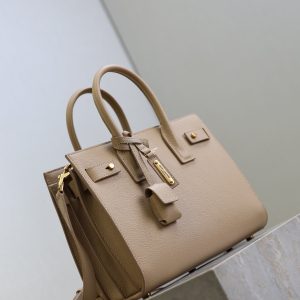 Sac De Jour Nano 26cm Beige Grain Cowhide GHW