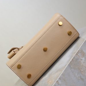 Sac De Jour Nano 22cm Beige Grain Cowhide GHW