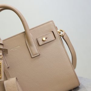 Sac De Jour Nano 22cm Beige Grain Cowhide GHW