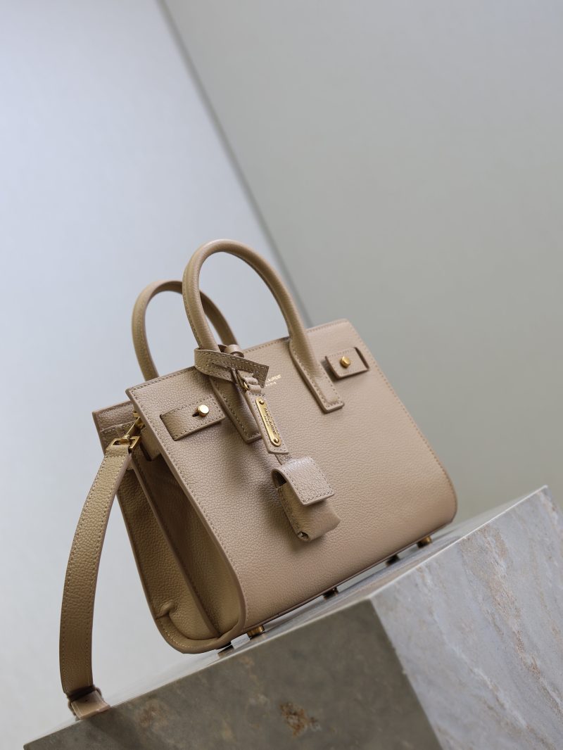 Sac De Jour Nano 22cm Beige Grain Cowhide GHW