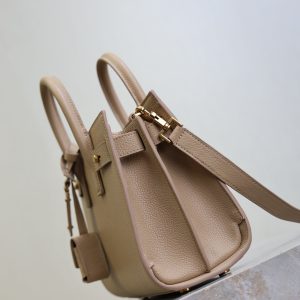 Sac De Jour Nano 22cm Beige Grain Cowhide GHW