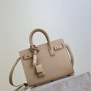 Sac De Jour Nano 22cm Beige Grain Cowhide GHW