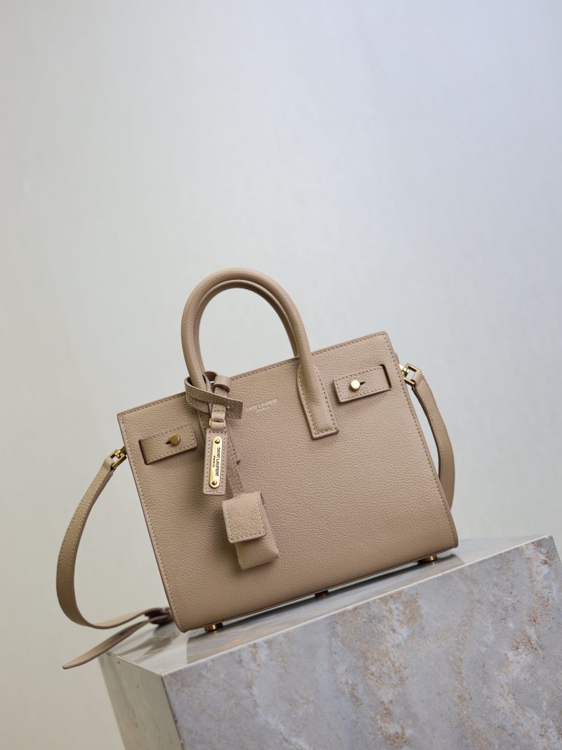 Sac De Jour Nano 22cm Beige Grain Cowhide GHW