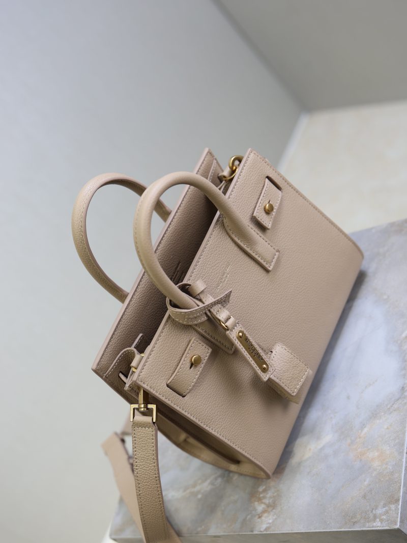 Sac De Jour Nano 22cm Beige Grain Cowhide GHW