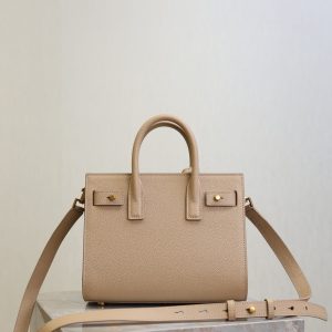 Sac De Jour Nano 22cm Beige Grain Cowhide GHW