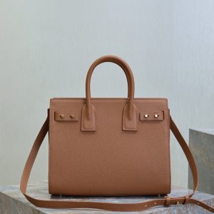 Sac De Jour Nano 32cm Brown Grain Cowhide GHW