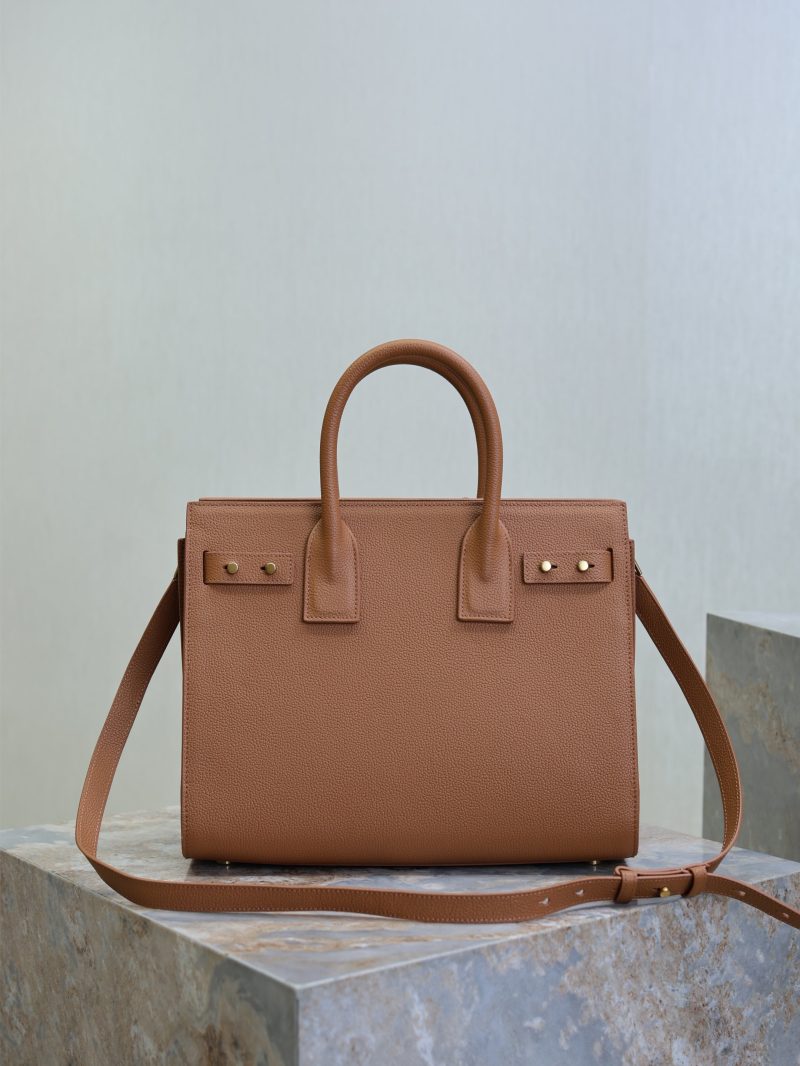 Sac De Jour Nano 32cm Brown Grain Cowhide GHW