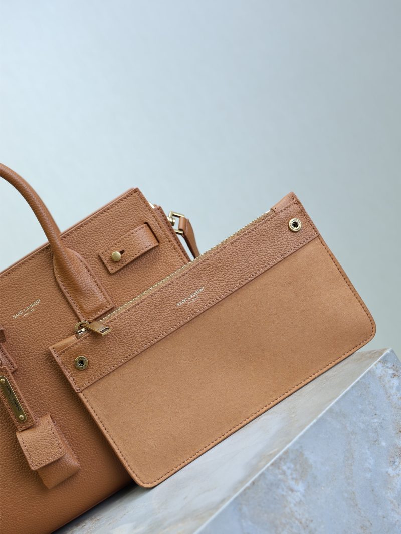 Sac De Jour Nano 26cm Brown Grain Cowhide GHW