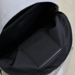 City Backpacks Light Gray Cowhide Cotton