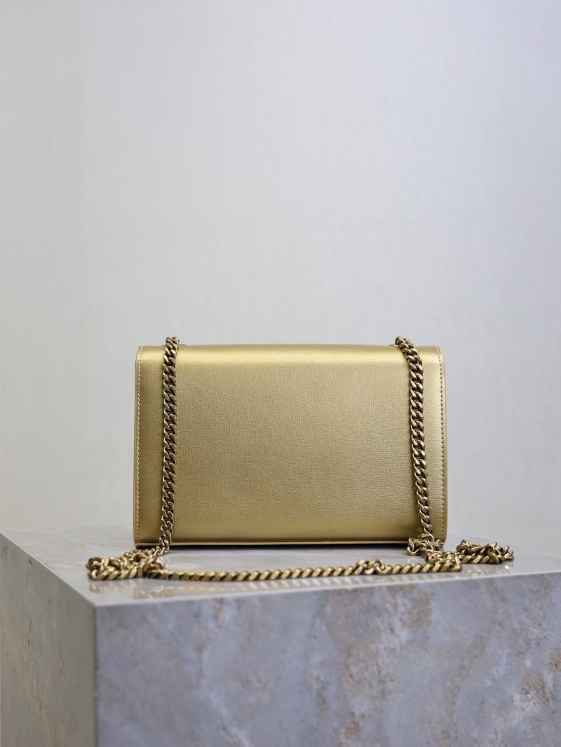 Kate Small Bag 20cm Gold Metallic Calfskin.