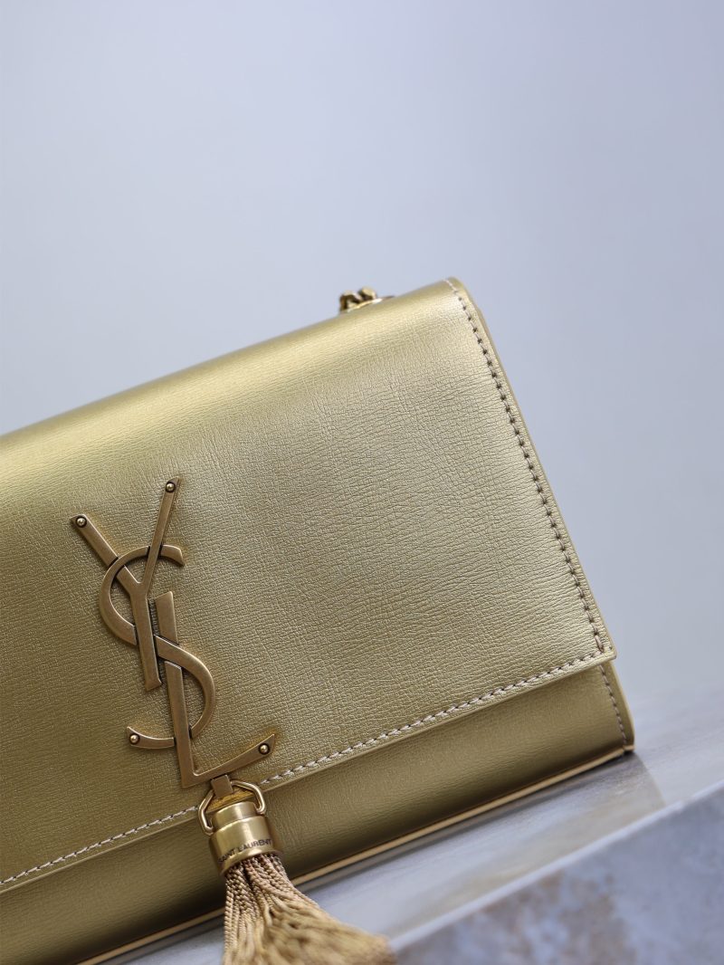 Kate Small Bag 20cm Gold Metallic Calfskin.