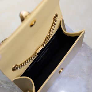 Kate Small Bag 20cm Gold Metallic Calfskin.