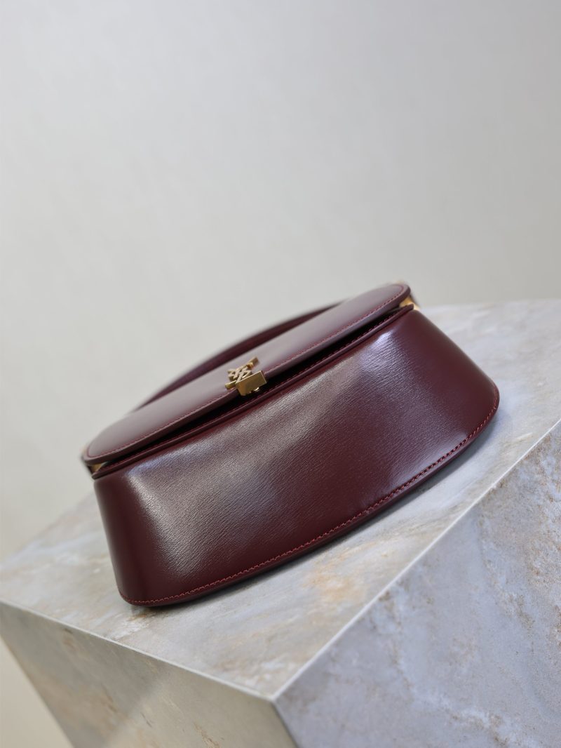 Mini Voltaire 21cm Burgundy Calfskin GHW