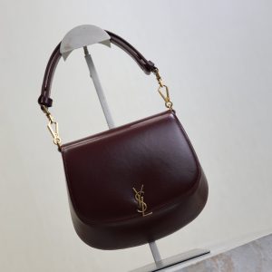 Mini Voltaire 21cm Burgundy Calfskin GHW