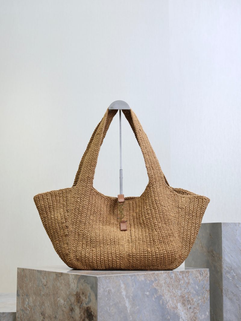 Le 5 À 7 Bea 50cm Brown Rope Woven Leather
