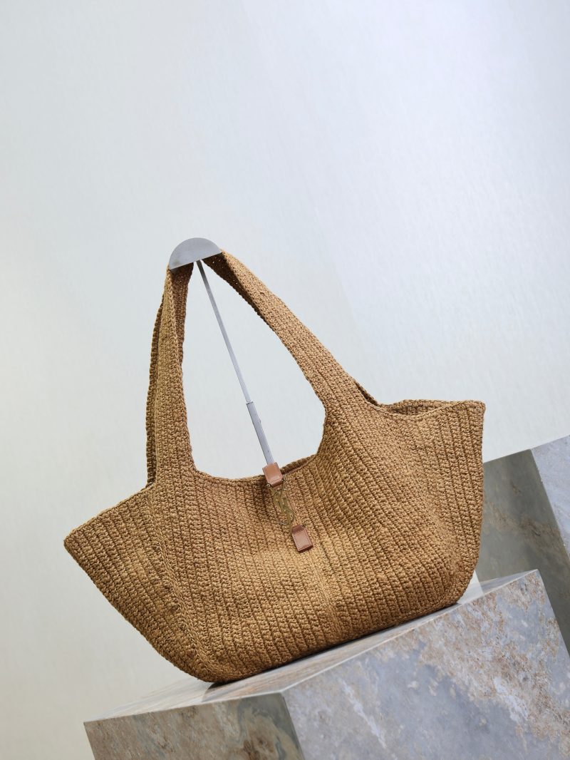 Le 5 À 7 Bea 50cm Brown Rope Woven Leather