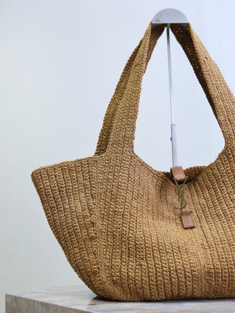 Le 5 À 7 Bea 50cm Brown Rope Woven Leather