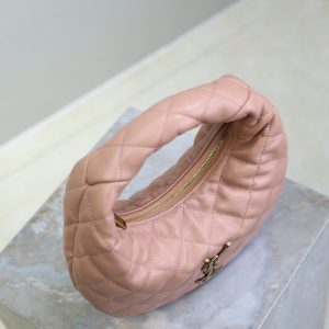 YSL Icarino Bag 17cm Light Pink Sheepskin