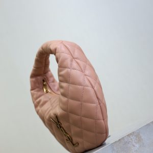 YSL Icarino Bag 17cm Light Pink Sheepskin