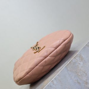 YSL Icarino Bag 17cm Light Pink Sheepskin