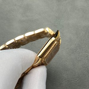Panthere 27mm Pink Gold Case Diamond Bezel