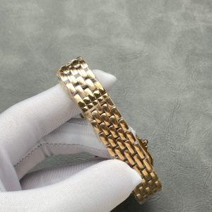 Panthere 27mm Pink Gold Case Diamond Bezel