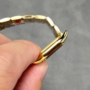 PANTHERE 22MM GOLD CASE WHITE DIAL