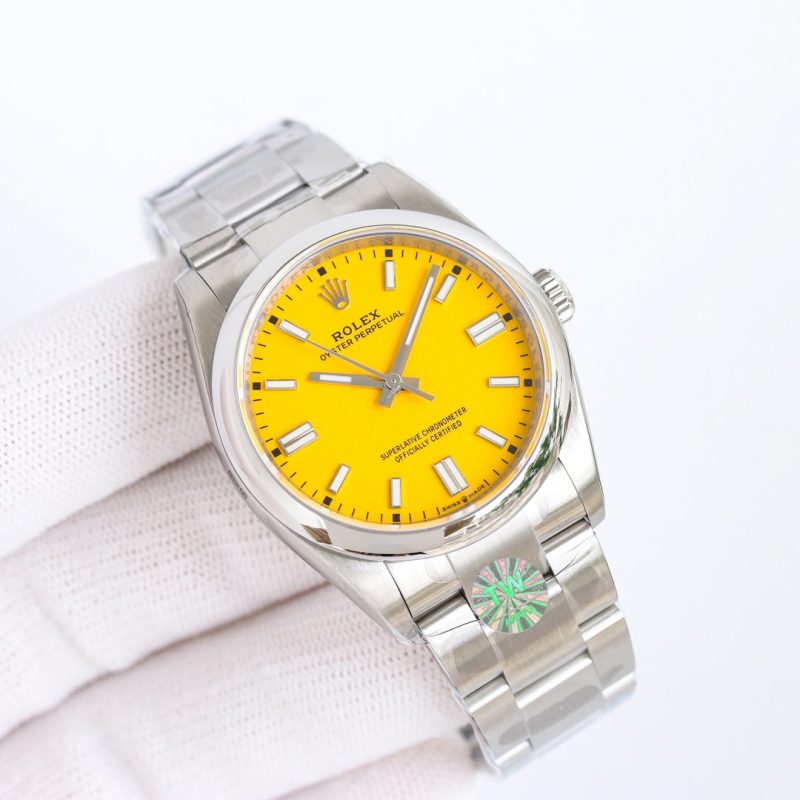 OYSTER PERPETUAL 36MM YELLOW DIAL